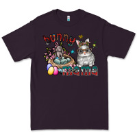 Plum Bunny mama Premium Tee - CowhideDigitalArt