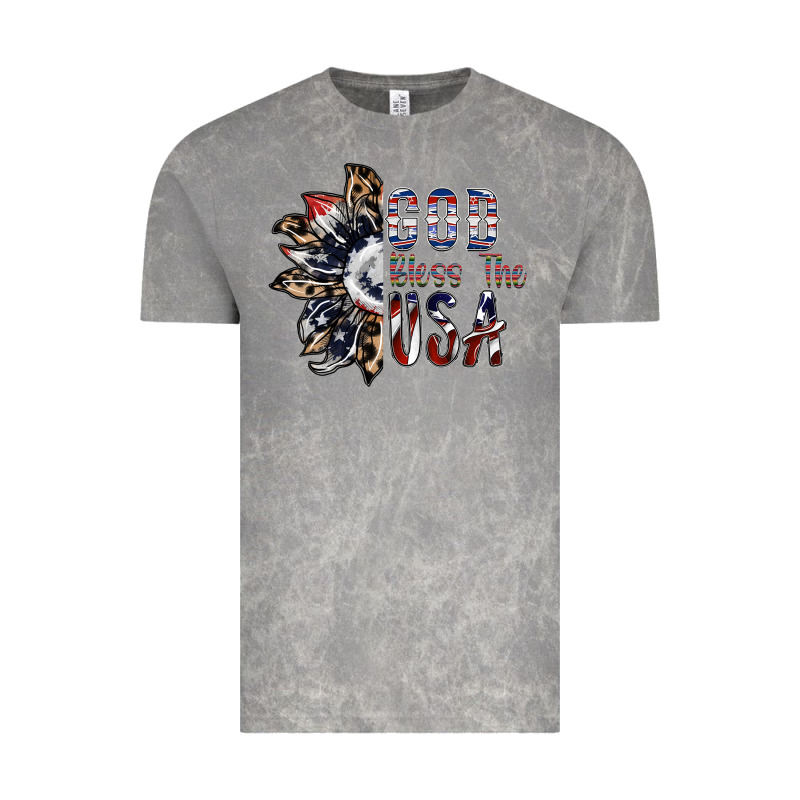 God Bless The Usa Vintage Tee by SublimationCraftShop | Teevron