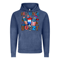Vintage Denim red white boozy Vintage Hoodie - AdoDesignShop