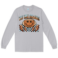 Moon Dust tis the season football smiley face Long Sleeve Tee - BarkalooDesign