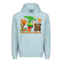 Blue Mist lpn juneteenth licensed practical nurse Premium Hoodie - AdoDesignShop