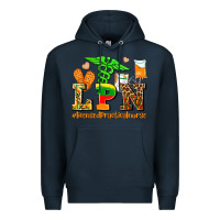 Navy lpn juneteenth licensed practical nurse Premium Hoodie - AdoDesignShop