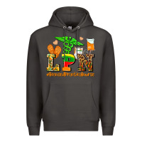 Smoke lpn juneteenth licensed practical nurse Premium Hoodie - AdoDesignShop