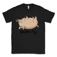 Black Spider Pig Classic Tee - DesigneFamous