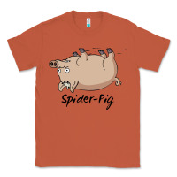 Copper Spider Pig Classic Tee - DesigneFamous