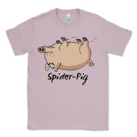 Lilac Spider Pig Classic Tee - DesigneFamous
