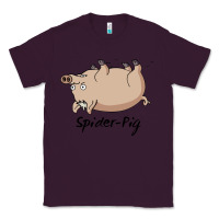 Plum Spider Pig Classic Tee - DesigneFamous