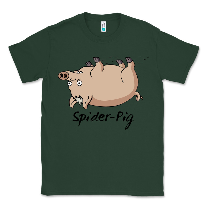 Spider Pig Classic Tee by DesigneFamous | Teevron