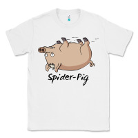 White Spider Pig Classic Tee - DesigneFamous