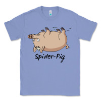Colony Blue Spider Pig Classic Tee - DesigneFamous