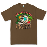 Cacao Beautiful Crazy Summer Premium Tee - CowhideDigitalArt