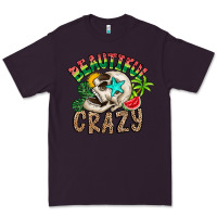 Plum Beautiful Crazy Summer Premium Tee - CowhideDigitalArt