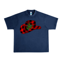 Navy cowboy christmas Urban Heavy Tee - CowhideDigitalArt