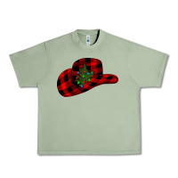Oil Green cowboy christmas Urban Heavy Tee - CowhideDigitalArt