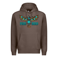 Coffee turquoise freebird Premium Hoodie - RanaPortraitStore
