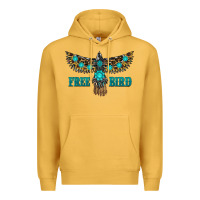 Mustard turquoise freebird Premium Hoodie - RanaPortraitStore