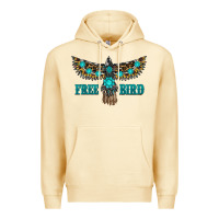 Pina Colada turquoise freebird Premium Hoodie - RanaPortraitStore
