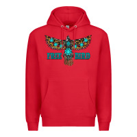 Red turquoise freebird Premium Hoodie - RanaPortraitStore