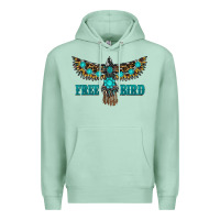 Seafoam turquoise freebird Premium Hoodie - RanaPortraitStore