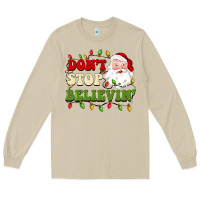 Mushroom don't stop believin Long Sleeve Tee - BarkalooDesign
