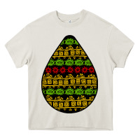 Cream african masks teardrop Heavy Core Tee - BundleAndBundleShop