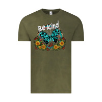Vintage Olive be kind Vintage Tee - SublimationCraftShop