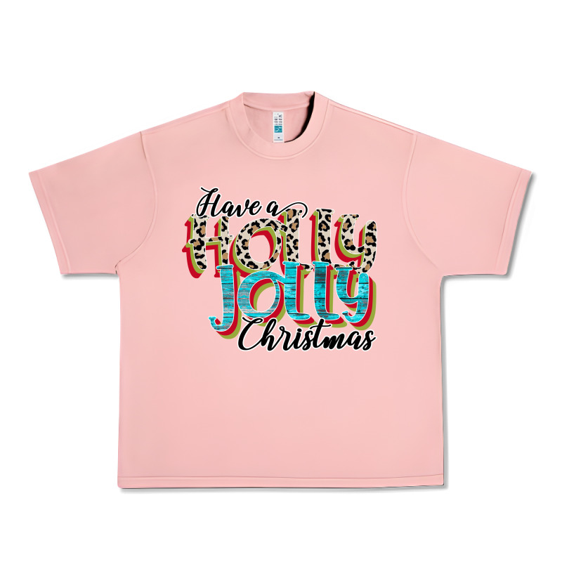 Have A Holly Jolly Christmas Urban Heavy Tee by CowhideDigitalArt | Teevron