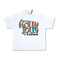 White have a holly jolly christmas Urban Heavy Tee - CowhideDigitalArt