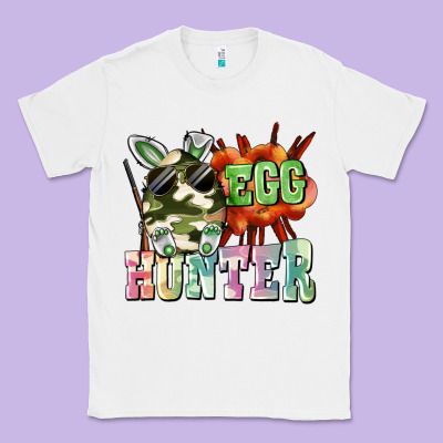 Egg Hunter Classic Tee Designed By Fadigitalartstudio
