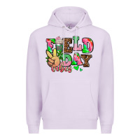 Lilac field day vibes Premium Hoodie - AdoDesignShop