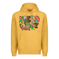 Mustard field day vibes Premium Hoodie - AdoDesignShop