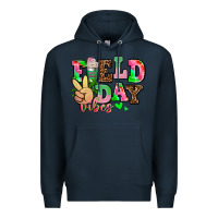 Navy field day vibes Premium Hoodie - AdoDesignShop