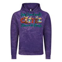 Cloud Purple first we drink coffee then we do things Vintage Hoodie - AdoDesignShop