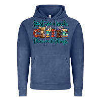 Vintage Denim first we drink coffee then we do things Vintage Hoodie - AdoDesignShop