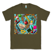 Army Green teacher tumbler Classic Tee - BarkalooDesign