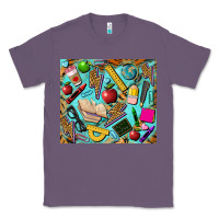 Lavender teacher tumbler Classic Tee - BarkalooDesign