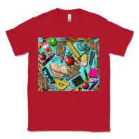 Red teacher tumbler Classic Tee - BarkalooDesign