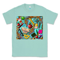 Seafoam teacher tumbler Classic Tee - BarkalooDesign