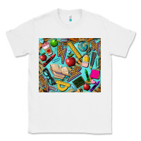 White teacher tumbler Classic Tee - BarkalooDesign