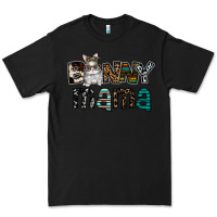 Black Bunny mama Premium Tee - CowhideDigitalArt