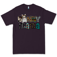 Plum Bunny mama Premium Tee - CowhideDigitalArt