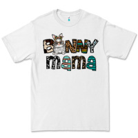 White Bunny mama Premium Tee - CowhideDigitalArt