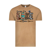 Vintage Camel living on lake time Vintage Tee - CowhideDigitalArt
