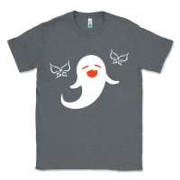 Charcoal Heather genshin impact hu tao  spirit ghost art lightweight Classic Tee - DesigneFamous