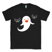 Black genshin impact hu tao  spirit ghost art lightweight Classic Tee - DesigneFamous