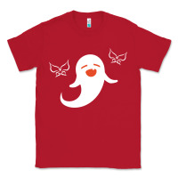 Red genshin impact hu tao  spirit ghost art lightweight Classic Tee - DesigneFamous