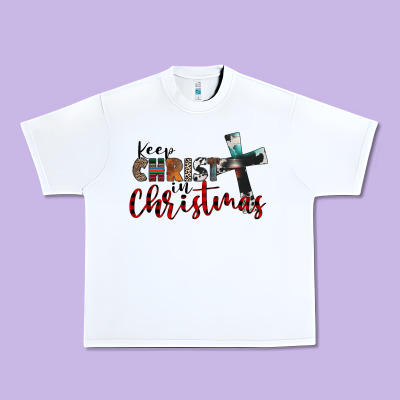 Keep Christ In Christmas Urban Heavy Tee Designed By Cowhidedigitalart