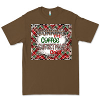 Cacao Running on Coffee And Christmas Premium Tee - CowhideDigitalArt