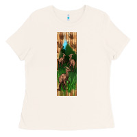 Bone dinosaur parasaurolophus pen wrap Ladies Tee - Artiststas
