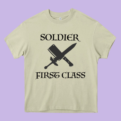 Soldier First Class Heavy Core Tee Designed By Bettercallsaul